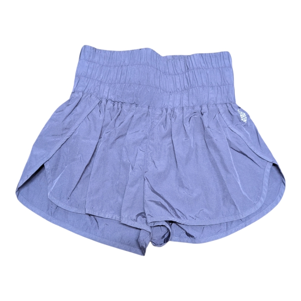 Free People Navy High-Waist Athletic Shorts - Picture 4 of 12